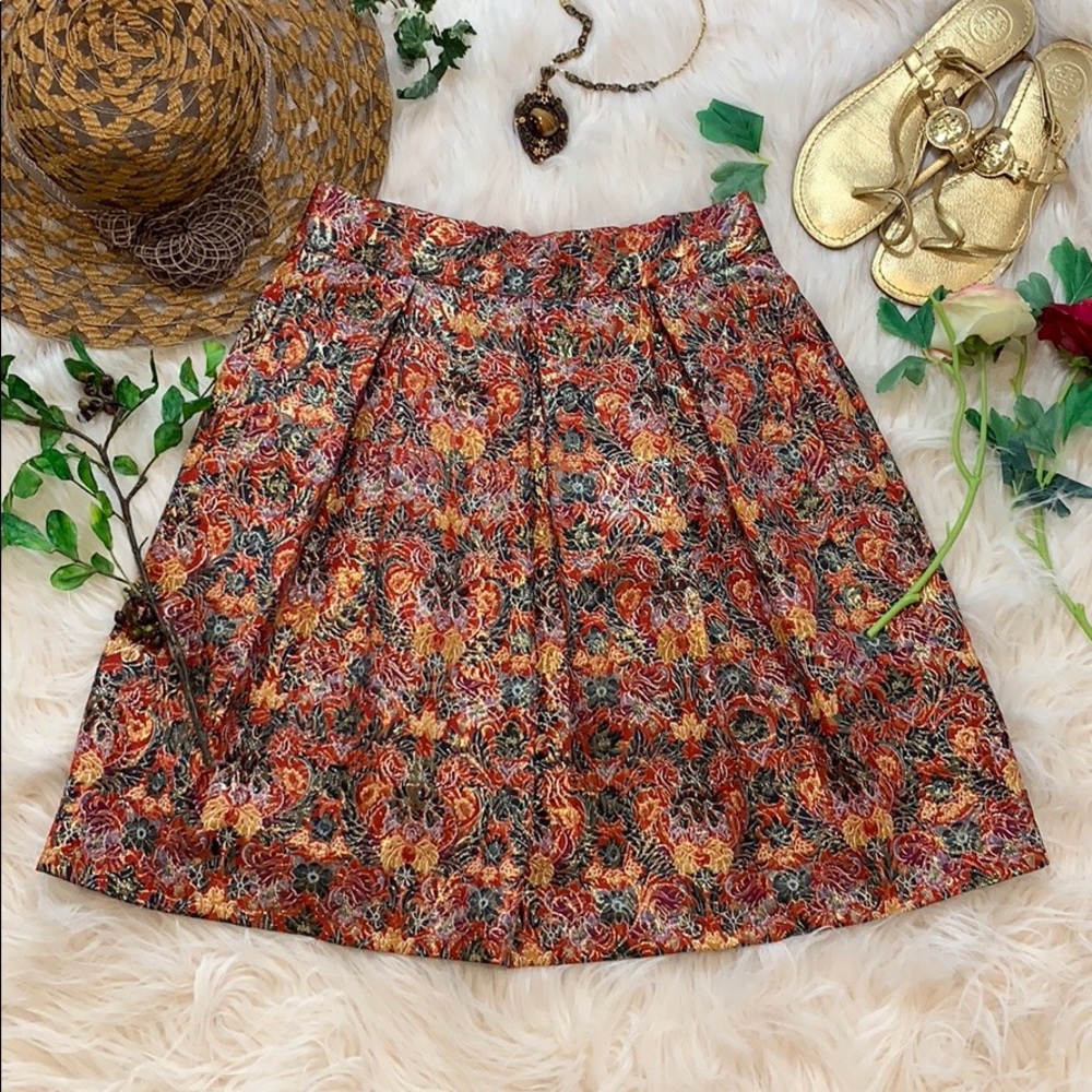Anthropologie Maeve Rosia Skirt-i6 - Picture 4 of 8